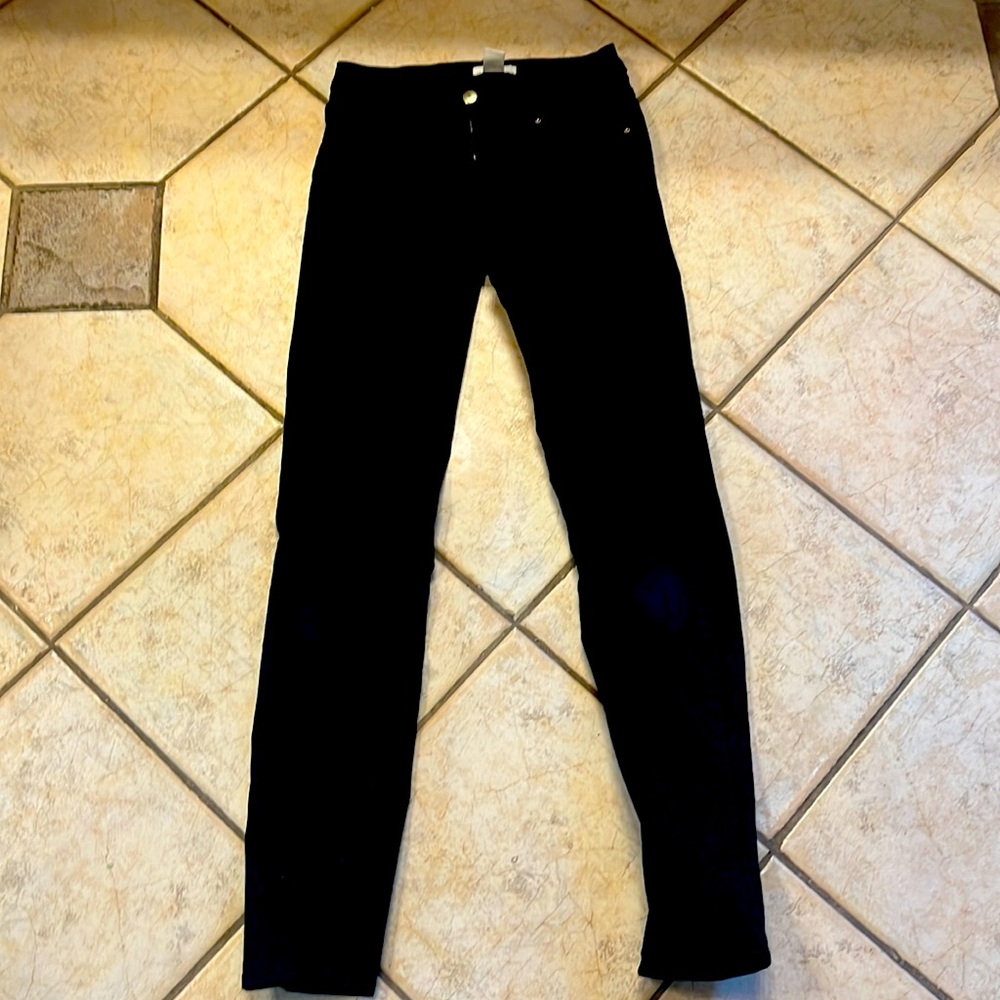 H& M black skinny pants